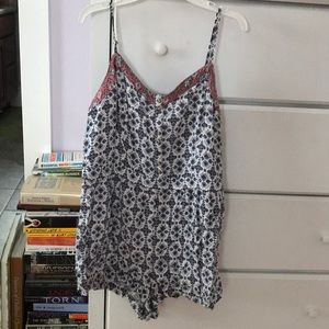 AE patterned romper